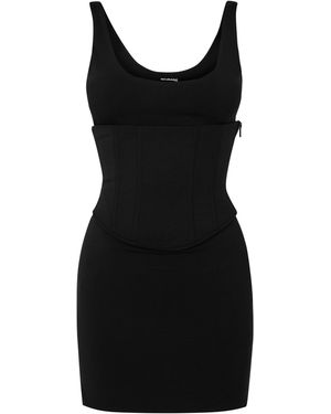 Mars the Label Sandra Halter Mini Dress - Black
