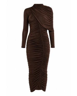 Bardot Bd Melina Dress Ld64 - Brown