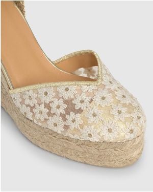 Castañer Wedge Sandals - White