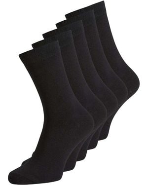 Jack & Jones 5-Pack Jens Dress Socks - Black
