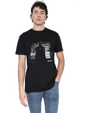 Batman Dark Cotton T-Shirt - Black