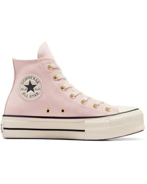 Converse Chuck Taylor All Star Lif High-Top Trainers - Pink