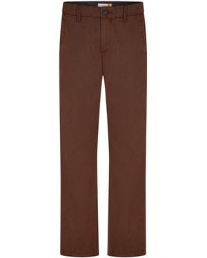 Timberland Twill Chino Slim Fit Chinos - Brown