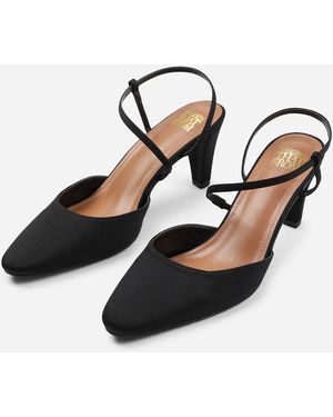 Where's That From Where's Kansas Stiletto Court Shoes - Black
