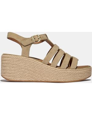 Fitflop Platforms Espadrille Sandals - Brown