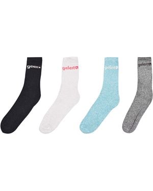 Gelert Walking Boot Socks 4 Pack Size 7-11 - Blue