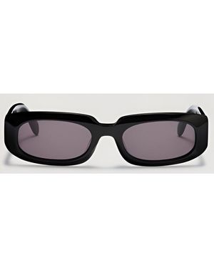 Palm Angels Noah Rectangle Sunglasses - Brown