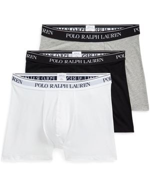 Polo Ralph Lauren 3-Pack Boxer Briefs - Grey
