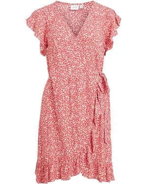 Vila Fini Long-Sleeve Blouse - Pink