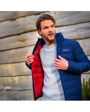 Brakeburn Mainstone Quilted Jacket - Blue