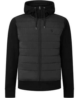 Polo Ralph Lauren Tech Long-Sleeve Hybrid Jacket - Black