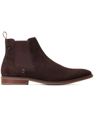 Base London Virgil Chelsea Boot - Brown