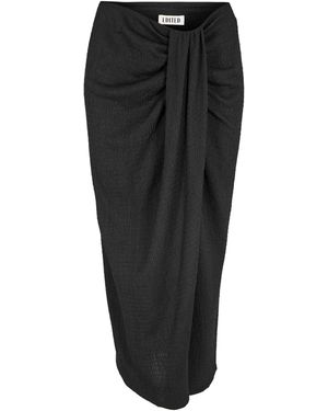 KARL LAGERFELD Suiting Mini Skirt - Black
