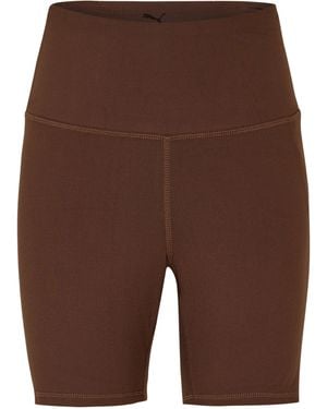 PUMA W Train Hw 5 Tight Short Cycling - Brown