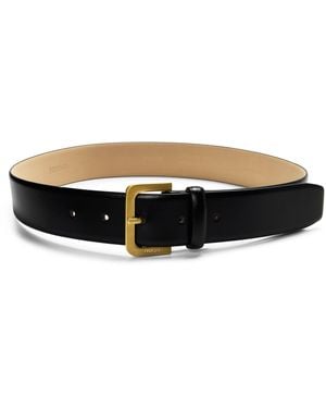 HUGO Zana Leather Belt - Black