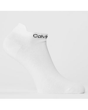 Calvin Klein Trainers Socks - White