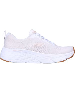 Skechers Slip On Trainers - White