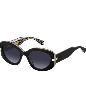 Marc Jacobs Round Sunglasses - Black