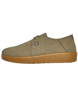 Lambretta Perez Court Trainers - Brown