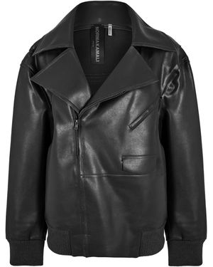 Norma Kamali Moto Bomber Jacket - Black