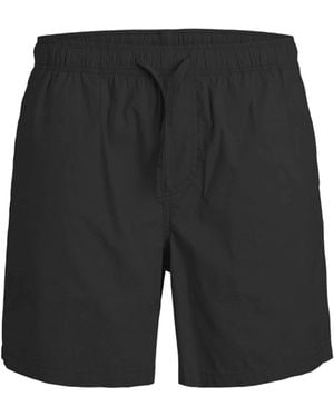 Jack & Jones Woven Tracksuit Shorts - Black