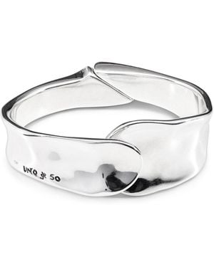 Uno De 50 Sterling-Plated Bangle - Metallic