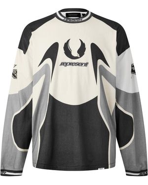 REPRESENT X BELSTAFF Long Sleeve T-Shirt - Grey