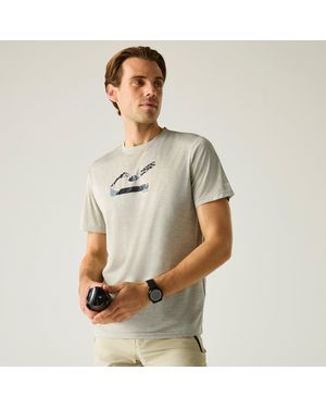 Regatta Fingal Tee Short Sleeve Performance T-Shirt - Grey