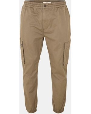 Calvin Klein Skinny Cargo Trouser - Natural