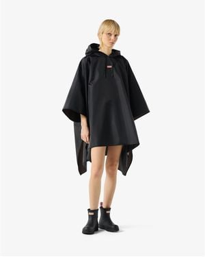 HUNTER Rain Anorak Jacket - Black
