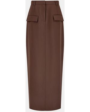 Odd Muse Maxi Skirt - Brown