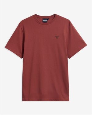Barbour Essentials Sports T-Shirt - Red
