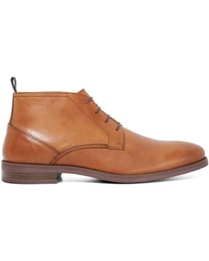 Dune Minato Chukka Boots - Brown