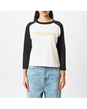 Fear Of God Long Sleeve Varsity Top - White