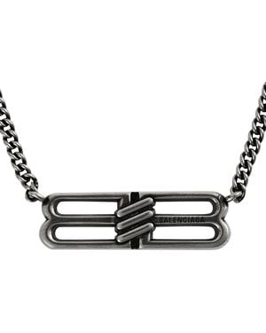 Balenciaga License Bb Necklace - Black