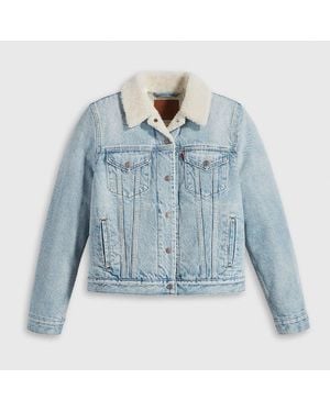 Levi's Original Trucker Sherpa Jacket - Blue