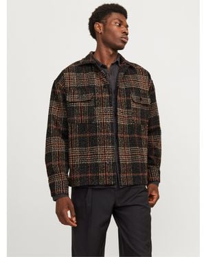 Jack & Jones Boucle Overshirt - Black