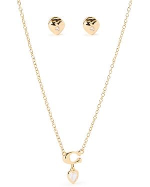COACH Crystal Jewellery Set - Metallic