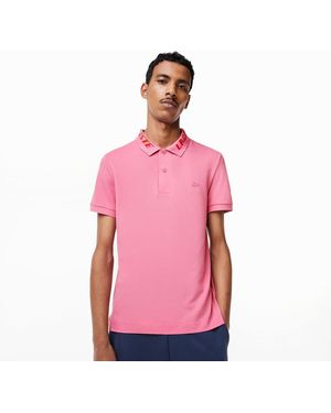 Lacoste Slim Fit Movement Polo Shirt - Red