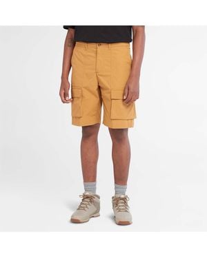 Timberland Durable Water Repellent Cargo Shorts - Natural