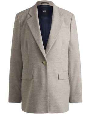 BOSS Janka Formal Jacket - Grey