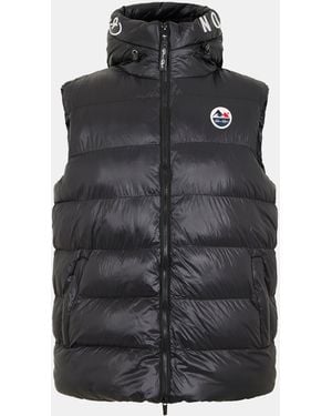Born Rich Karnos Hooded Gilet - Black