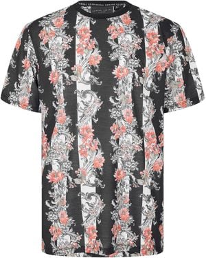 Criminal Damage Chalky Tee T-Shirt - Blue