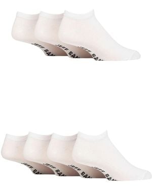 Jeff Banks 7 Pack Trainer Socks - White