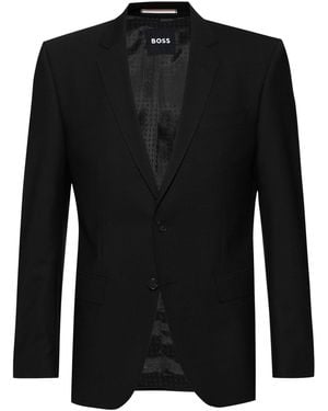 BOSS Hbb Huge Mm Suit Jacket, Distinguished Tailoring - Black
