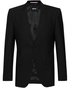 BOSS Hbb Huge Mm Suit Jacket, Distinguished Tailoring - Black