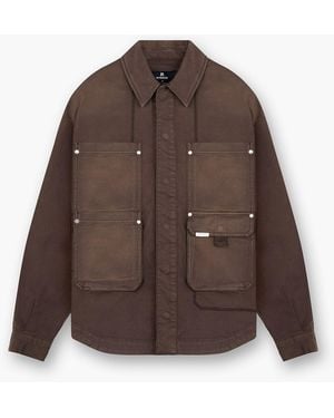 Represent Workwear Overshirt - Brown