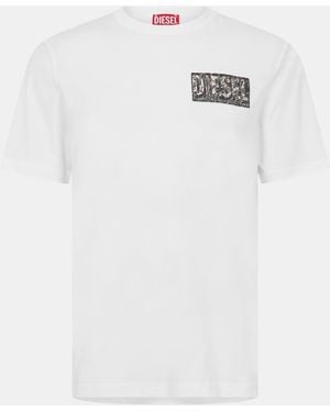 DIESEL Regular Fit T-Shirt - White