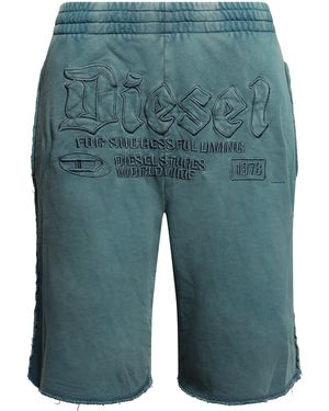 DIESEL P-Rawmarshy Calzoncini Jogger Shorts - Blue