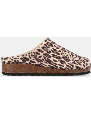 Biba Mule Flat Sandals - Brown